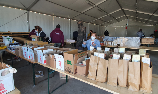 distribuzione kit alimentari