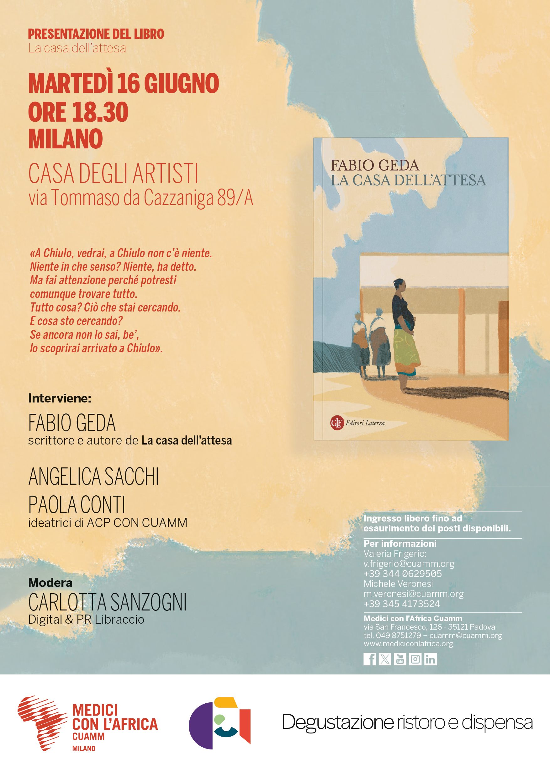 Presentazione libro Geda
